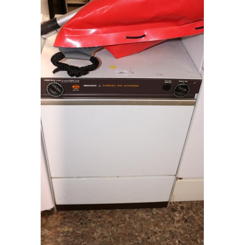 201 - Bendix tumble dryer - warranted until 12 noon Tuesday following the above sale