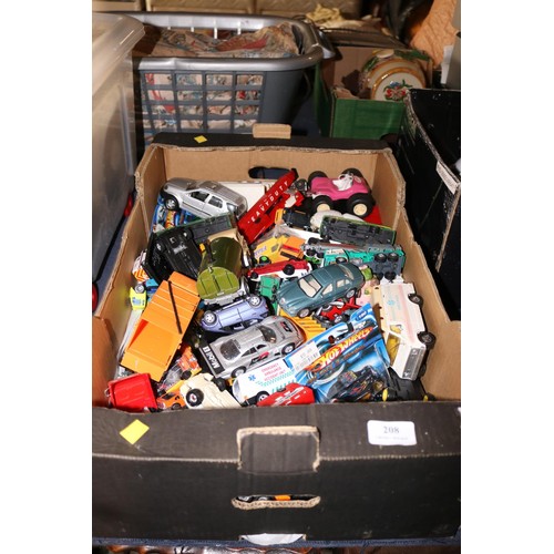 208 - Large qty of Playworn diecast models