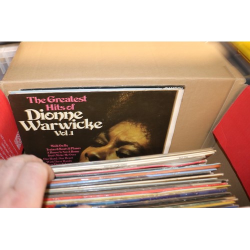 250 - Box of LP records