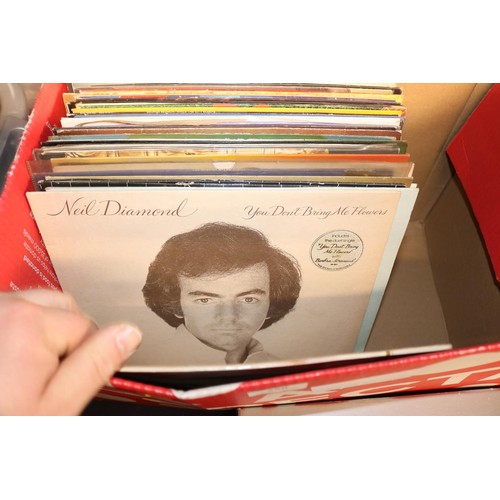 250 - Box of LP records