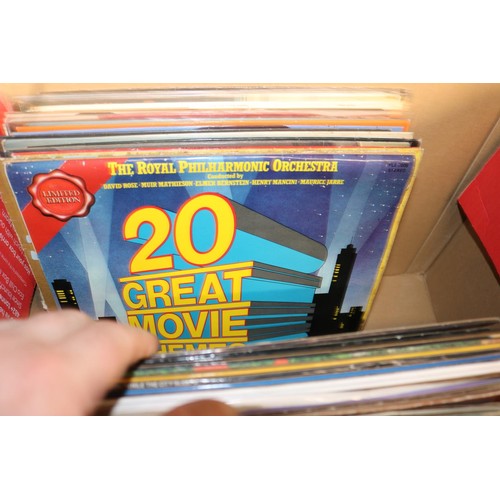 250 - Box of LP records