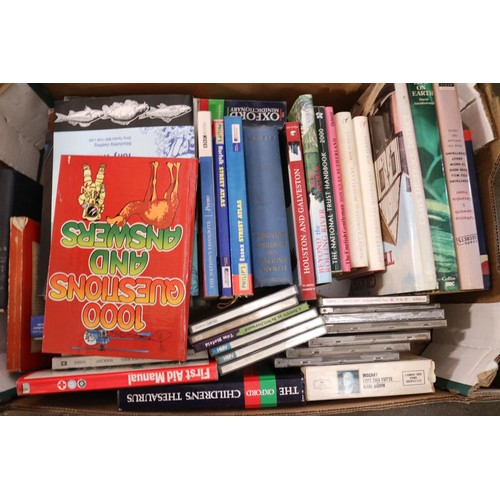 278 - 4 boxes of books