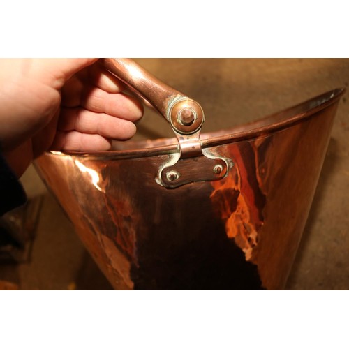 345 - Copper coal bucket