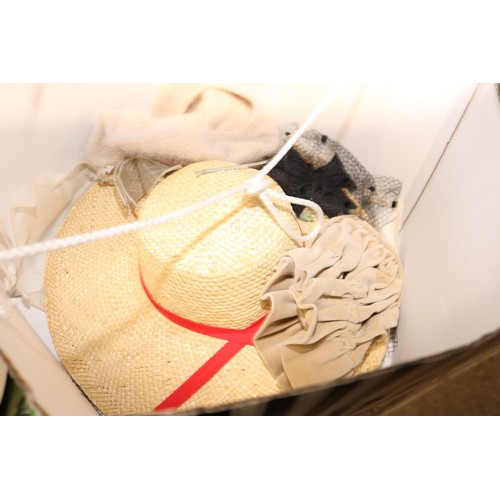 383 - Box of various hats