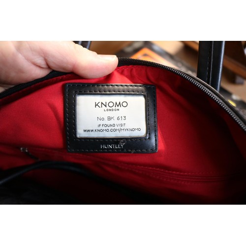 405 - Used Knomo black large bag