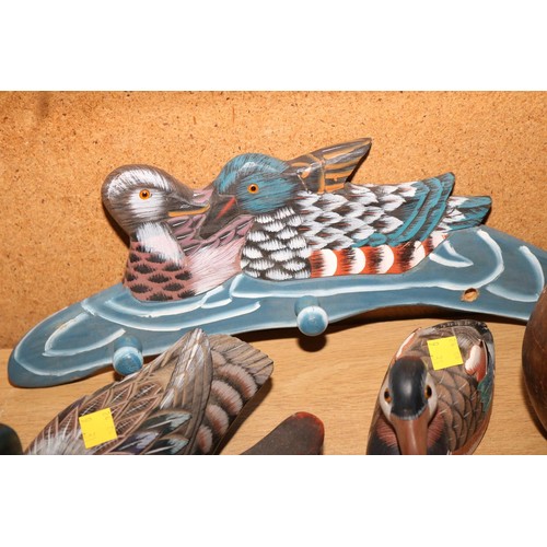 419 - Various wooden ducks