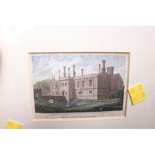 449 - Framed print of Hunstanton hall