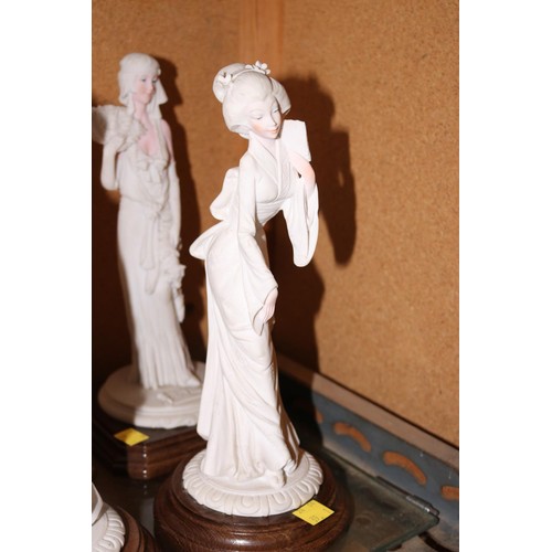 474 - 4 Italian lady figurines