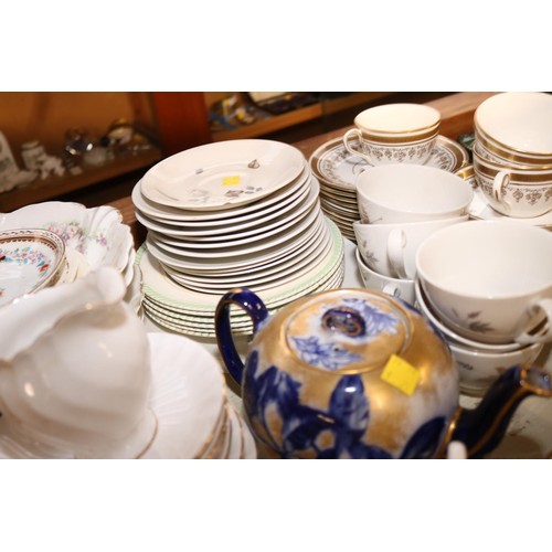 541 - Qty of china, part tea sets, incl Royal Albert, Doulton & Denby