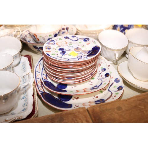 541 - Qty of china, part tea sets, incl Royal Albert, Doulton & Denby