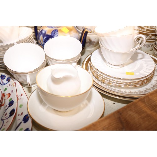 541 - Qty of china, part tea sets, incl Royal Albert, Doulton & Denby