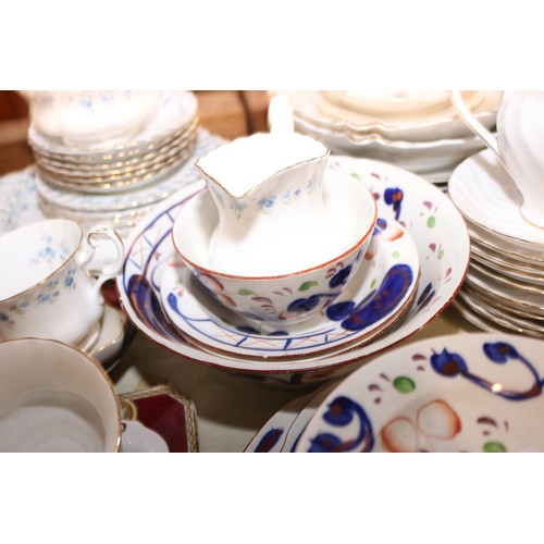 541 - Qty of china, part tea sets, incl Royal Albert, Doulton & Denby