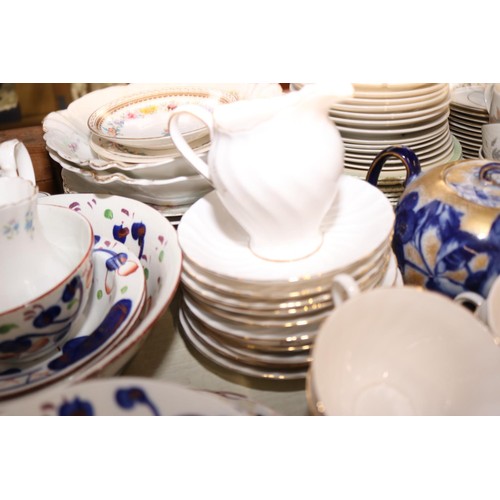 541 - Qty of china, part tea sets, incl Royal Albert, Doulton & Denby