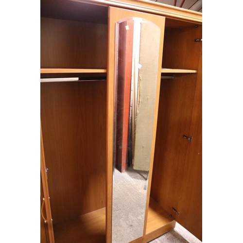 551 - Alstons 2 door wardrobe with centre mirror