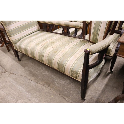 604 - Antique chaise lounge suit