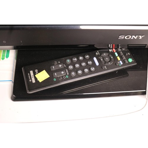 89 - Sony LCD digital colour tvwith remote & instructions - warranted until 12 noon Tuesday following the... 