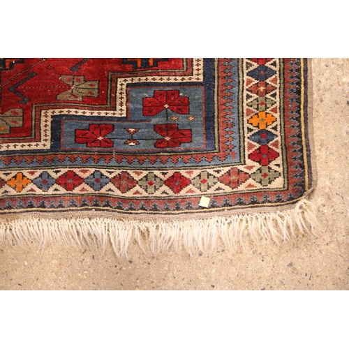 106 - 2 patterned rugs