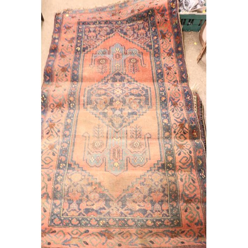 106 - 2 patterned rugs