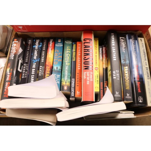 300 - 3 boxes of misc, books, picture, curtains