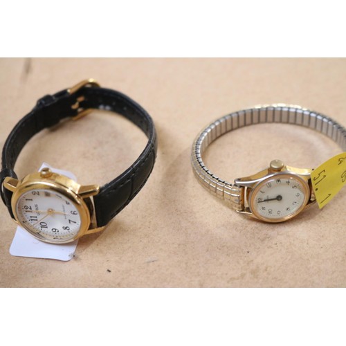 496 - 2 x ladies wristwatches inc timex & lorus