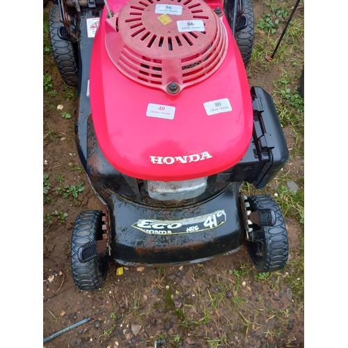 40 - Honda mower