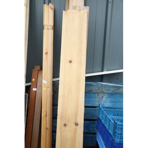 12 - Bundle of various lengths of wood