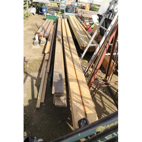 80 - 4 pieces of 4 x 1 long lengths of wood