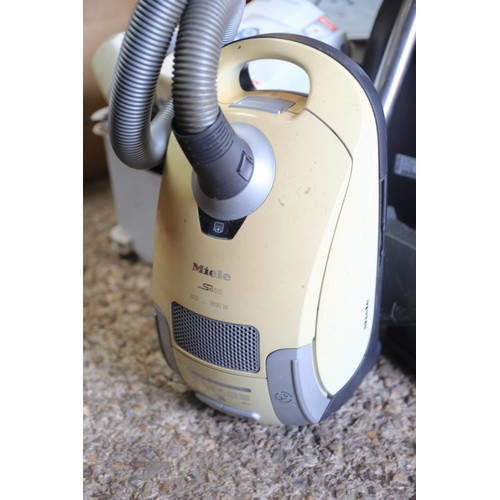 102 - 2 x Miele Hoovers & accessories - Radio & Screen - warranted until 12 noon Tuesday following the abo... 