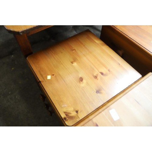 172 - 3x pine bedside cabinets