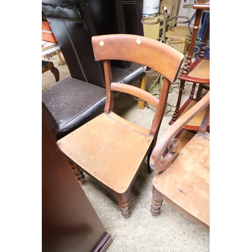 186 - Set of 3 chairs (2 carvers & chair)