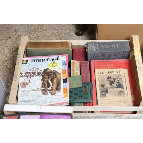 216 - Large qty of mixed ephemera, maps, books, etc