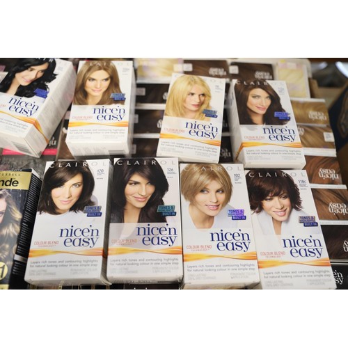 325 - Large qty of hair dye various colours, mostly nice n easy