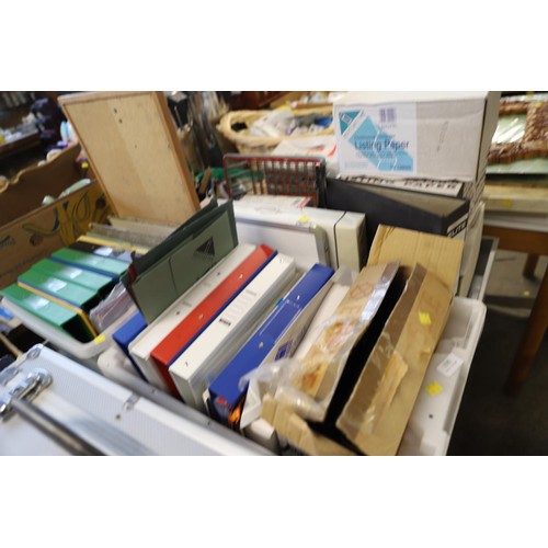 335 - Qty of stationery, paper, folders, etc