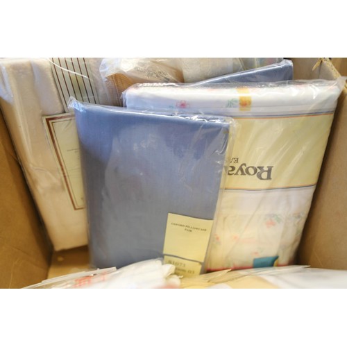 345 - Box of new pillow cases