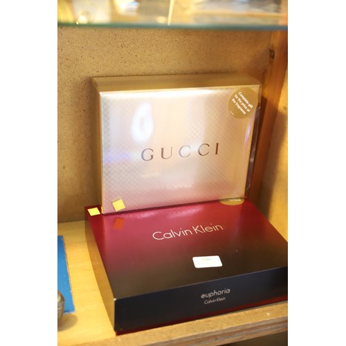 500 - 2 fragrance sets by Calvin Klein & Gucci