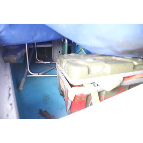 1 - Fishing boat with bilge pump, 2 chairs, buoy & anchor