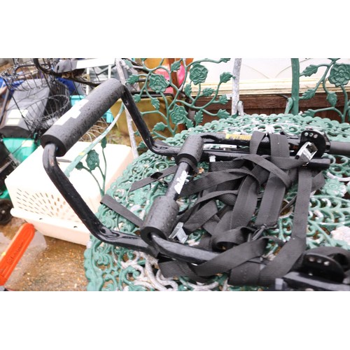 36 - Car rear boot cycle rack