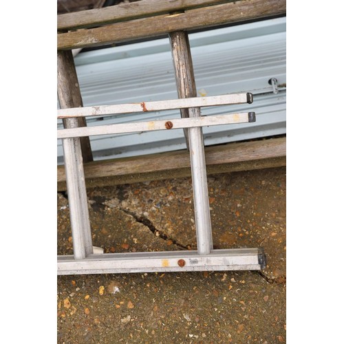 8 - Aluminium 2 section ladder