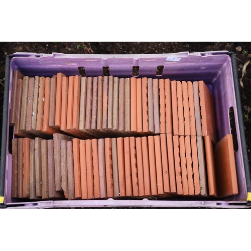 21 - 67 terracotta floor tiles