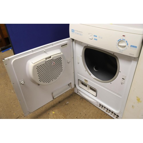 118 - Creda simplicity condenser tumble dryer - warranted until 12 noon Tuesday following the above sale