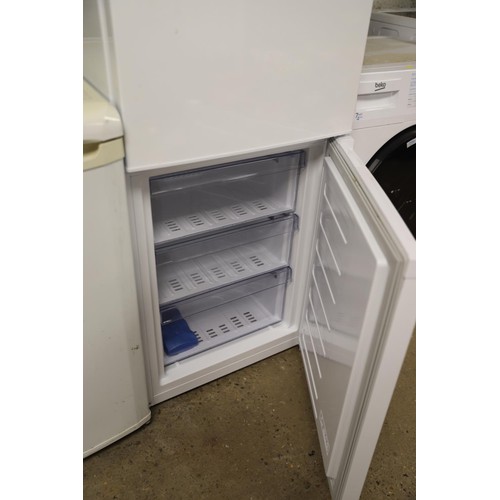 129 - Beko fridge freezer - warranted until 12 noon Tuesday following the above sale