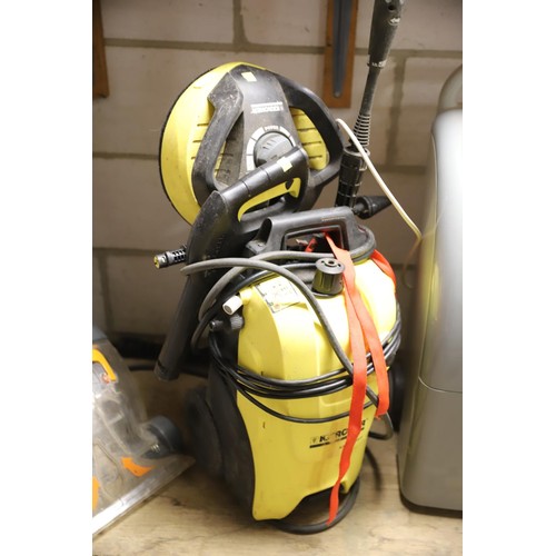 166 - Karcher K4 compact pressure washer - warranted until 12 noon Tuesday following the above sale