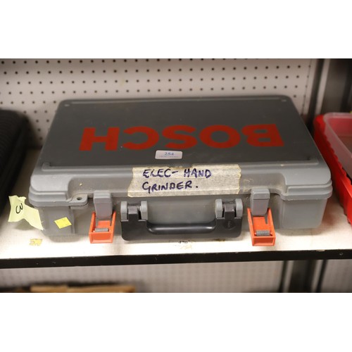 254 - Bosch GEB 1000 CE elcetro brush, sander, wire wheel, polisher - warranted until 12 noon Tuesday foll... 