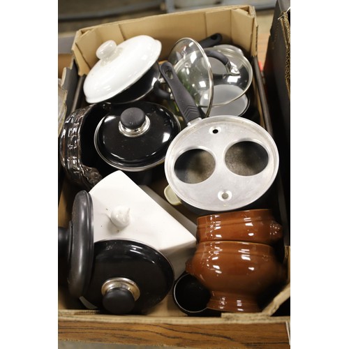 283 - 6 boxes of kitchen ware