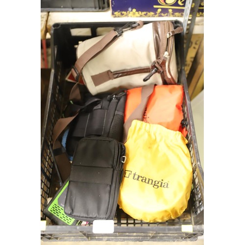 303 - Tray of various camping items, etc