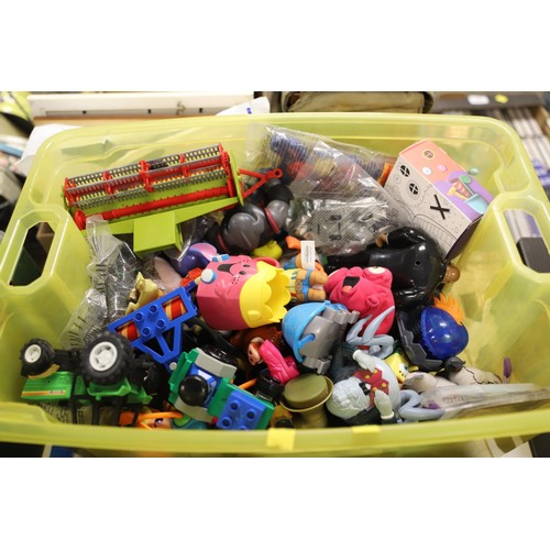 330 - 3 lots of good toys, some vintage, Lego, soft toys & early McDonald's