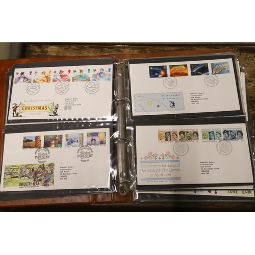 402 - stamps - unicef collectors album and GB first day covers