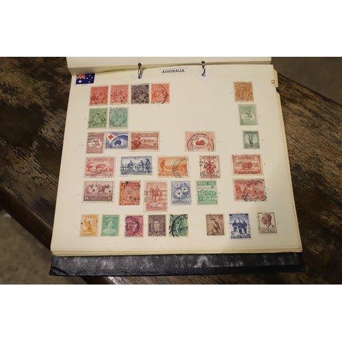 404 - stamps - old album commonwealth selection