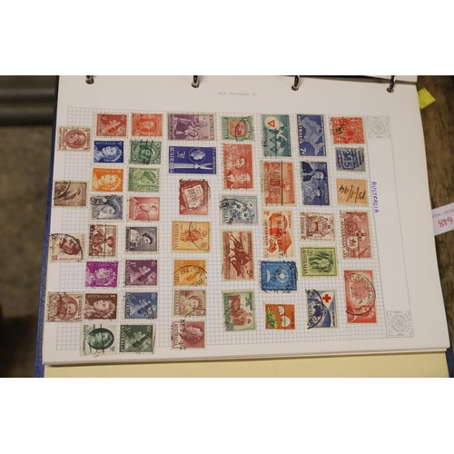 406 - Stamps - 3 albums world wide mix