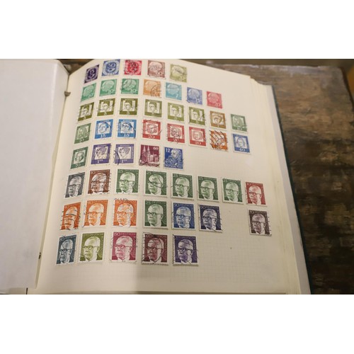 408 - Stamps - Germany album and well filled stock book